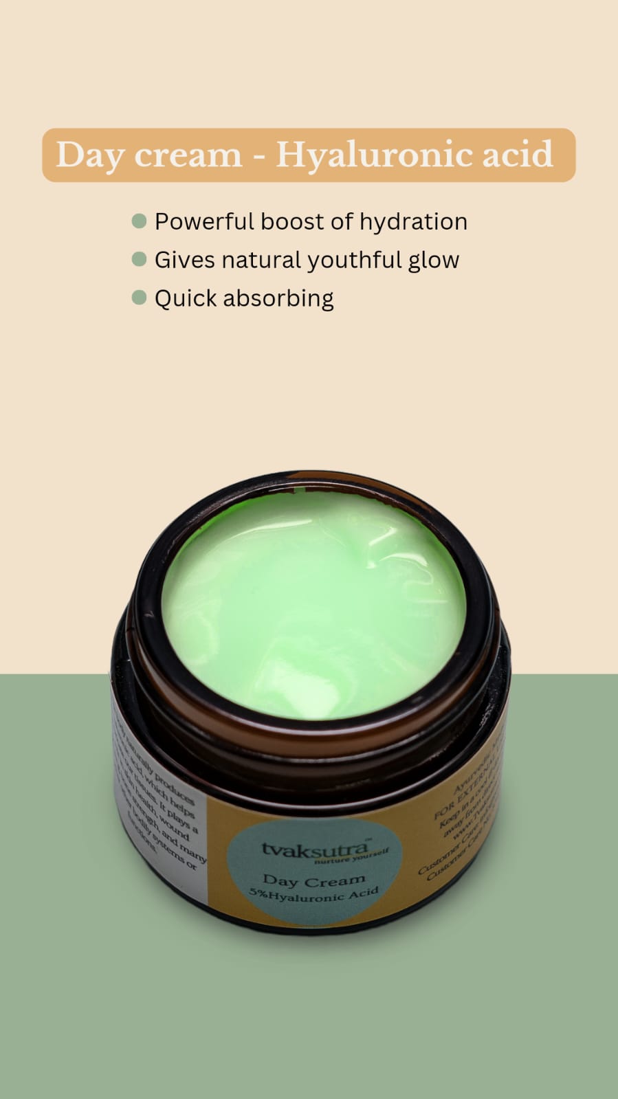 Day Cream with Hyaluronic acid