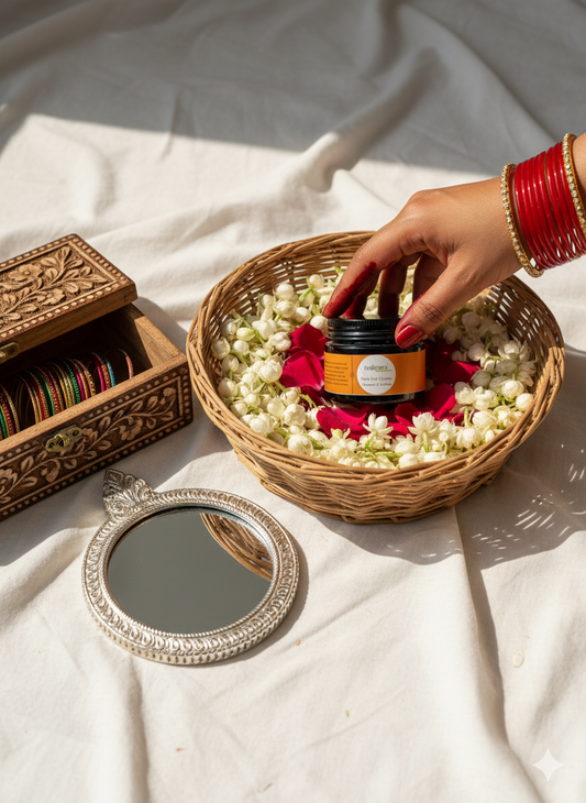 Aloe saffron gel cream