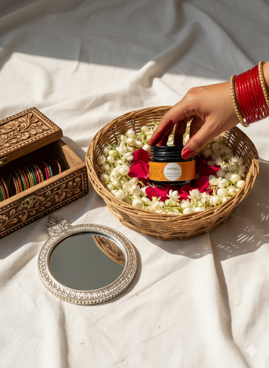 Aloe saffron gel cream