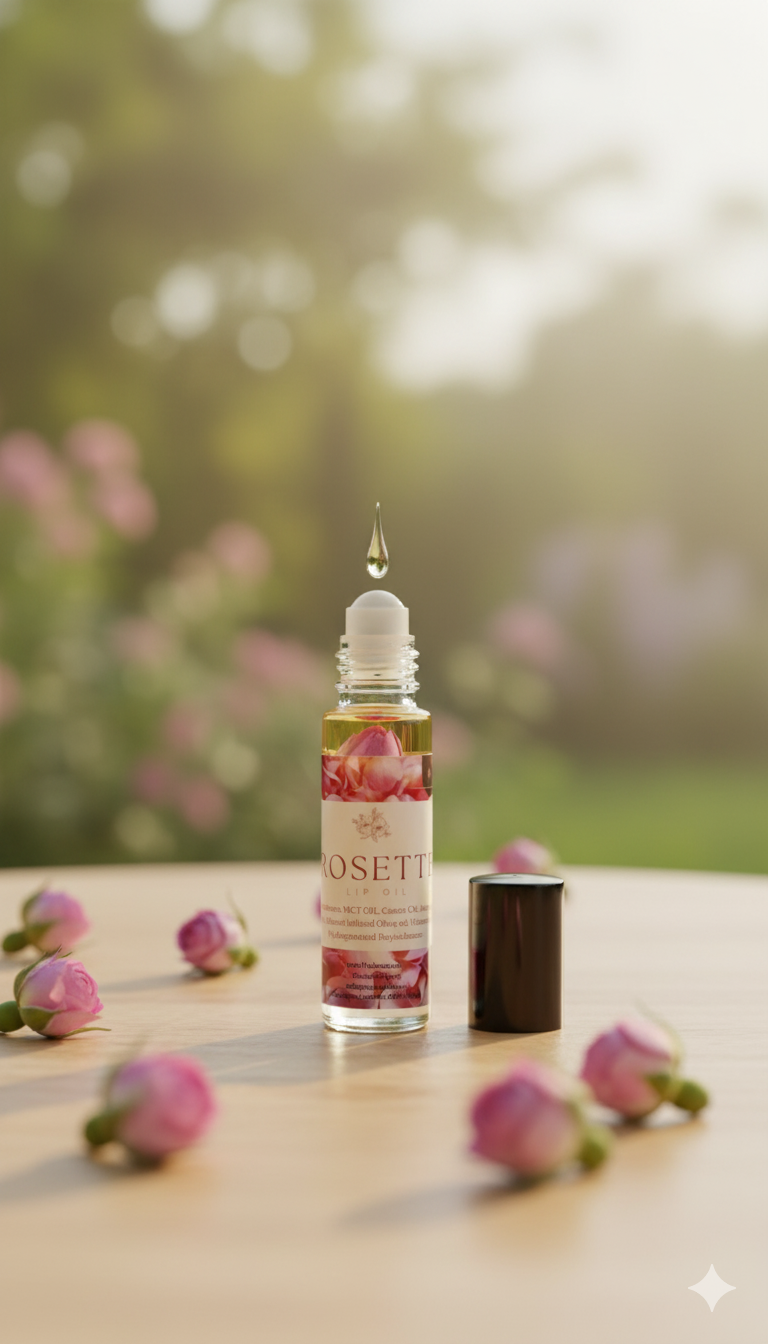 Lip oil-Rosette